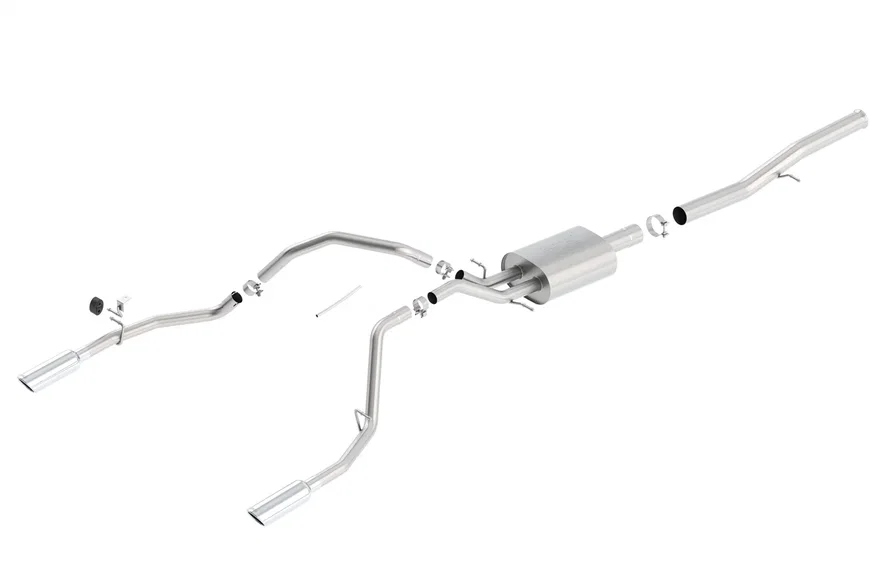 Cat-Back Exhaust System ATAK for 2014-2018 Chevrolet Silverado 1500/ GMC Sierra 1500