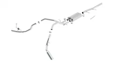 Cat-Back Exhaust System Touring for 2009-2013 Chevrolet Silverado 1500/ GMC Sierra 1500 image 1