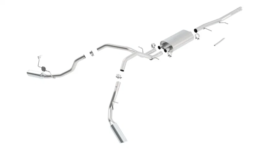 Cat-Back Exhaust System Touring for 2009-2013 Chevrolet Silverado 1500/ GMC Sierra 1500