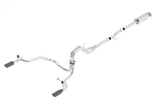 Cat-Back Exhaust System ATAK for 2015-2020 Ford F-150 2.7L/ 3.5L EcoBoost/ 5.0L V8/ 2018-2020 3.3L V6 image 1