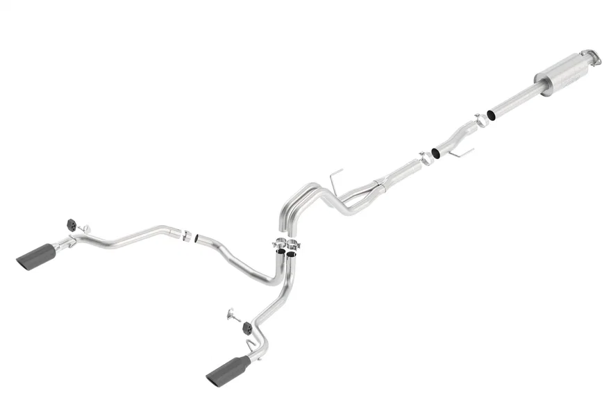Cat-Back Exhaust System ATAK for 2015-2020 Ford F-150 2.7L/ 3.5L EcoBoost/ 5.0L V8/ 2018-2020 3.3L V6