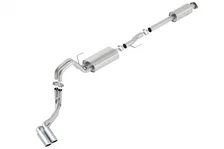 Cat-Back Exhaust System S-Type for 2015-2020 Ford F-150 2.7L/ 3.5L EcoBoost/ 5.0L V8/ 2018-2020 3.3L V6 image 1
