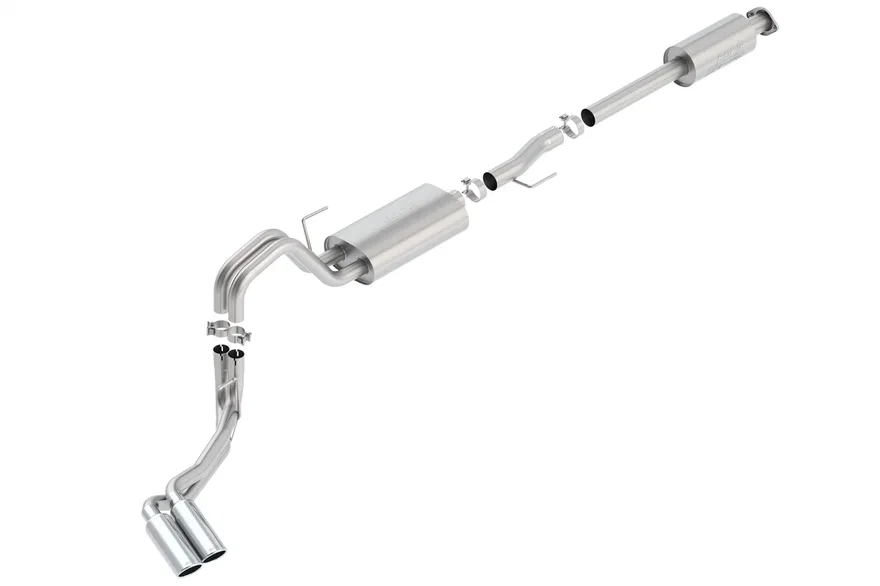 Cat-Back Exhaust System S-Type for 2015-2020 Ford F-150 2.7L/ 3.5L EcoBoost/ 5.0L V8/ 2018-2020 3.3L V6