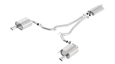 Cat-Back Exhaust System EC-Type Approved Touring for 2015-2019 Ford Mustang 2.3L EcoBoost image 1