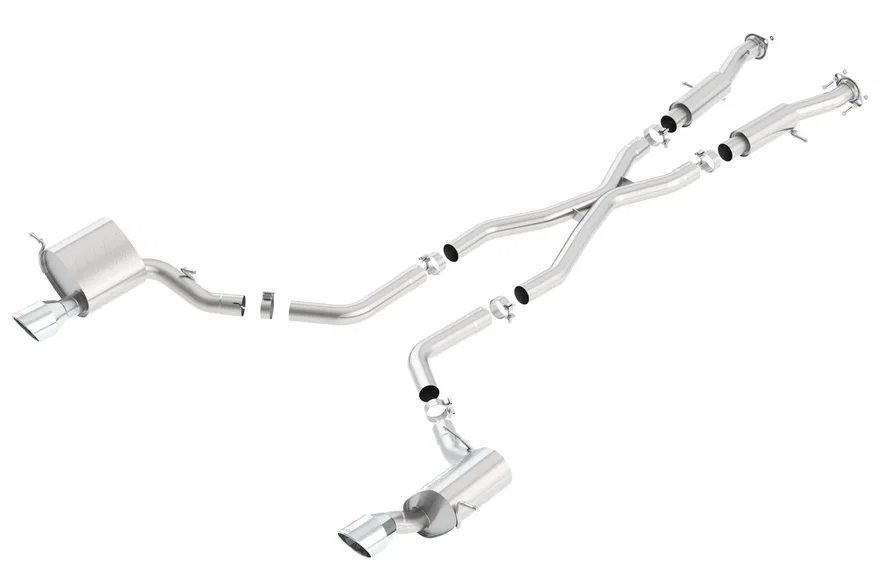 Cat-Back Exhaust System ATAK for 2015-2021 Jeep Grand Cherokee SRT WK2