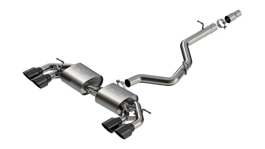 Cat-Back™ Exhaust System S-Type Part # 141028BC for 2022-2025 Volkswagen Golf R