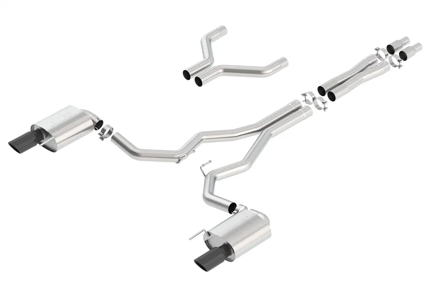 Mustang GT 2015-2017 Cat-Back Exhaust System S-Type