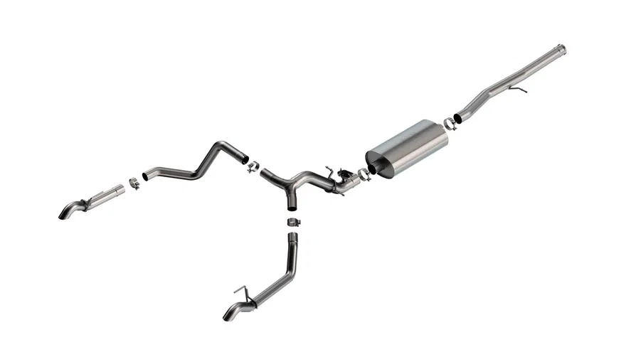 Cat-Back™ Exhaust System Touring Part for 2024-2026 Chevrolet Silverado 1500 ZR2/ GMC Sierra 1500 AT4X