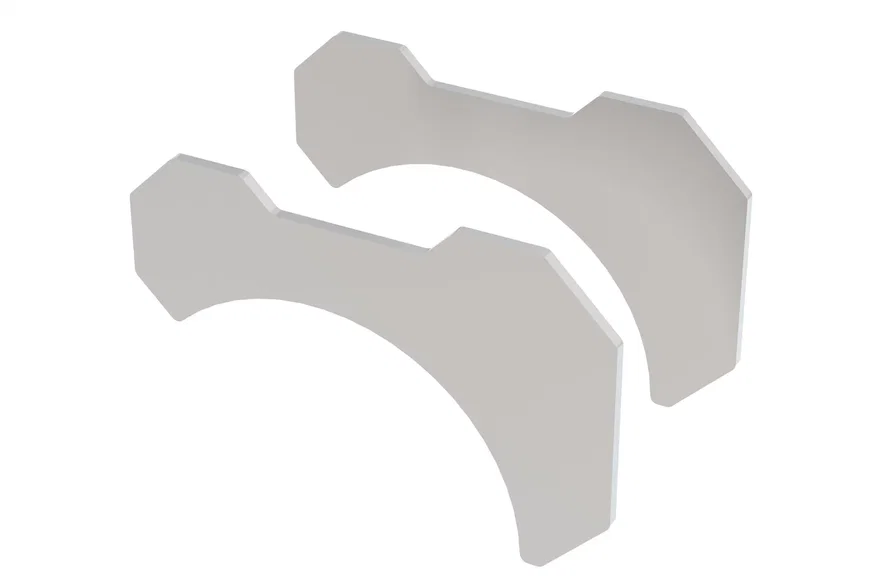 Pipe/ Tube Bracket Kit 3in T-304 Stainless Steel
