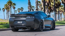 With Dual Mode Exhaust (NPP) Axle-Back Exhaust System S-Type for 2016-2023 Chevrolet Camaro SS image 2