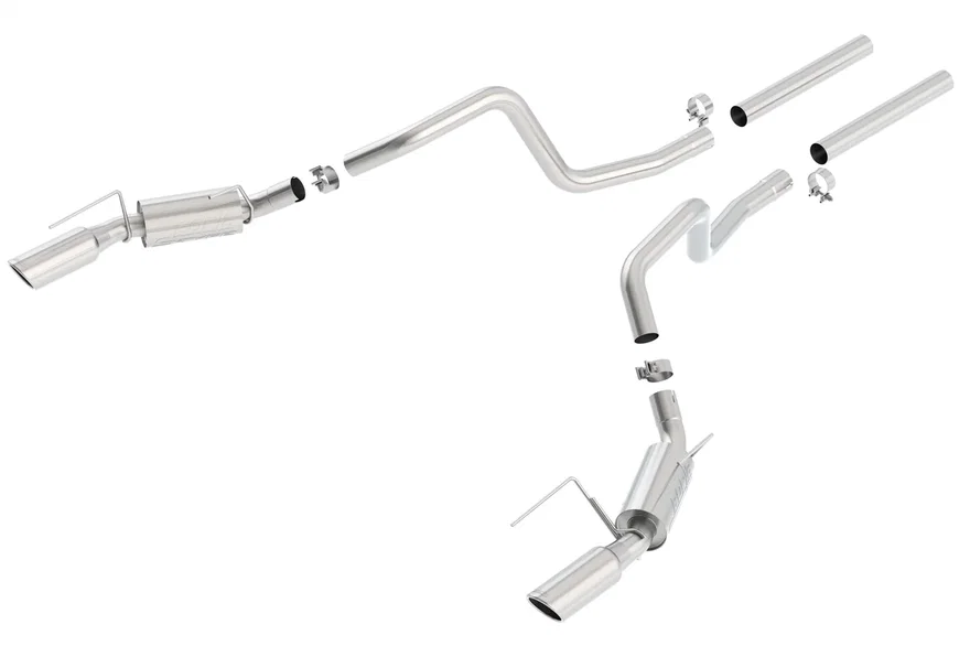 Cat-Back Exhaust System S-Type for 2005-2009 Ford Mustang GT/ Mustang Shelby GT500