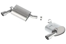 Axle-Back Exhaust System Touring for 2010-2013 Chevrolet Camaro V6 (EXCEPT 2013 quad-tip RS) image 1