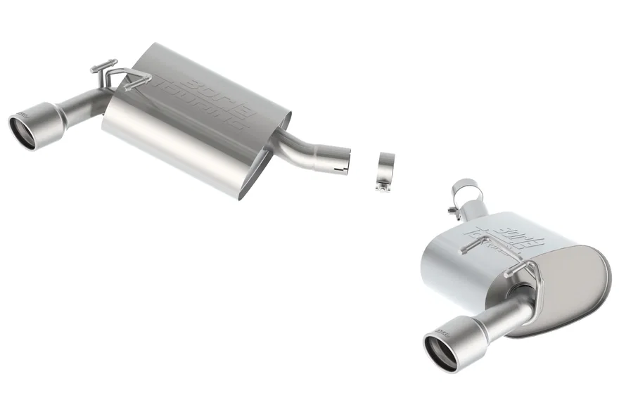 Axle-Back Exhaust System Touring for 2010-2013 Chevrolet Camaro V6 (EXCEPT 2013 quad-tip RS)