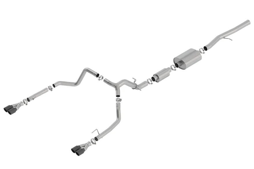 Cat-Back Exhaust System S-Type for 2019-2023 Chevrolet Silverado 1500/ GMC Sierra 1500 6.2L