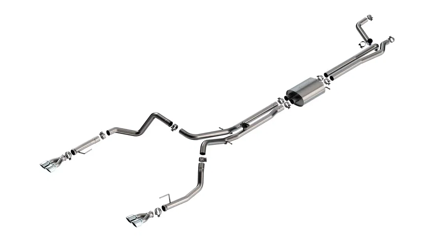 Cat-Back™ Exhaust System S- Type Part for 2024-2026 Chevrolet Silverado 1500/ GMC Sierra 1500