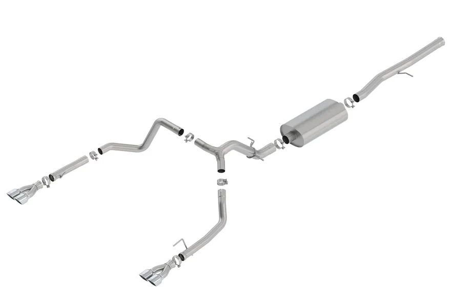 Cat-Back Exhaust System Touring for 2019-2023 Chevrolet Silverado 1500/ GMC Sierra 1500 6.2L