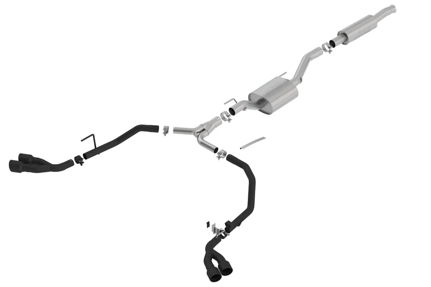 Cat-Back™ Exhaust System S-Type Part for 2020-2026 Jeep Gladiator JT