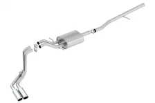 Cat-Back Exhaust System S-Type for 2014-2019 Chevrolet Silverado 1500/ GMC Sierra 1500 image 1