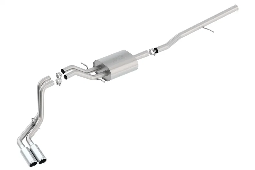 Cat-Back Exhaust System S-Type for 2014-2019 Chevrolet Silverado 1500/ GMC Sierra 1500