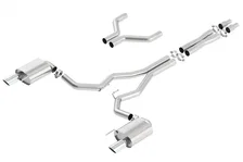Cat-Back Exhaust System ATAK for 2015-2017 Ford Mustang GT image 1