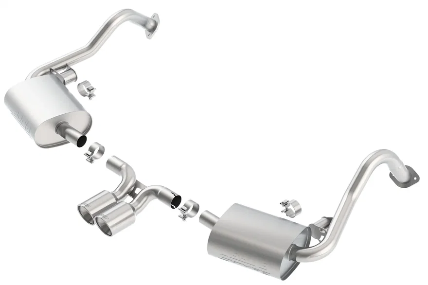 Cat-Back Exhaust System S-Type for 2013-2016 Porsche Cayman/ Cayman S/ Boxster/ Boxster S