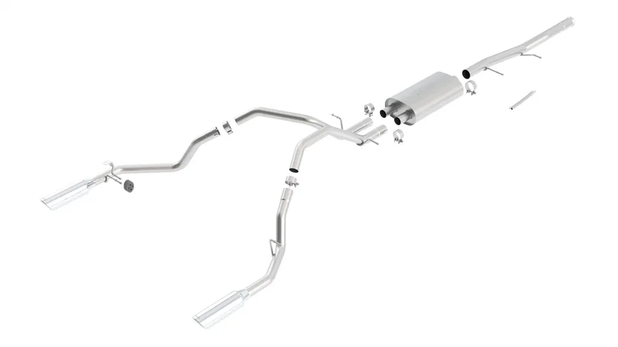 Cat-Back Exhaust System Touring for 2009-2013 Chevrolet Silverado 1500/ GMC Sierra 1500