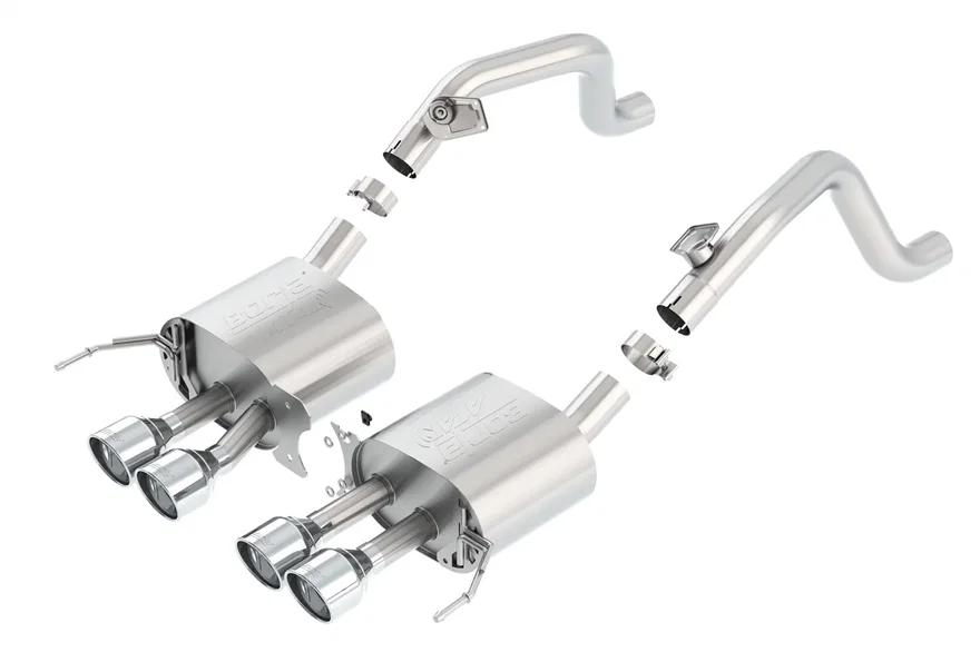 Axle-Back Exhaust System ATAK for 2014-2019 Chevrolet Corvette Stingray C7
