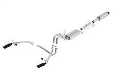 Cat-Back™ Exhaust System S-Type Part for 2011-2014 Ford F-150 image 1