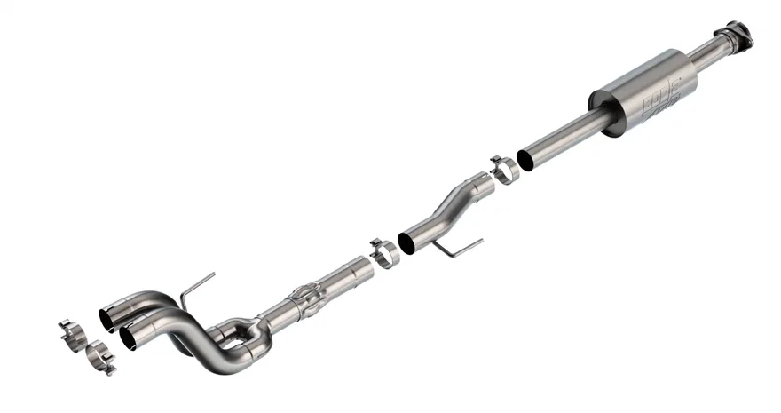 Black Appearance Package/ 2025-2026 F-150 Lobo Package Mid-Pipes ATAK® Part for 2021-2026 Ford F-150 Tremor/ 2021-2026 F-150