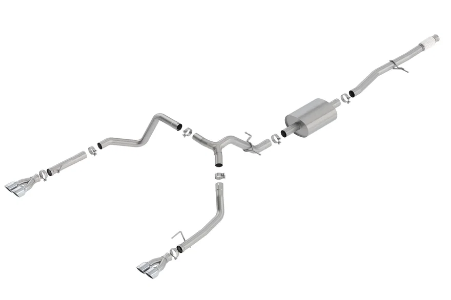 Cat-Back™ Exhaust System S-Type Part for 2019-2026 Chevrolet Silverado 1500/ GMC Sierra 1500