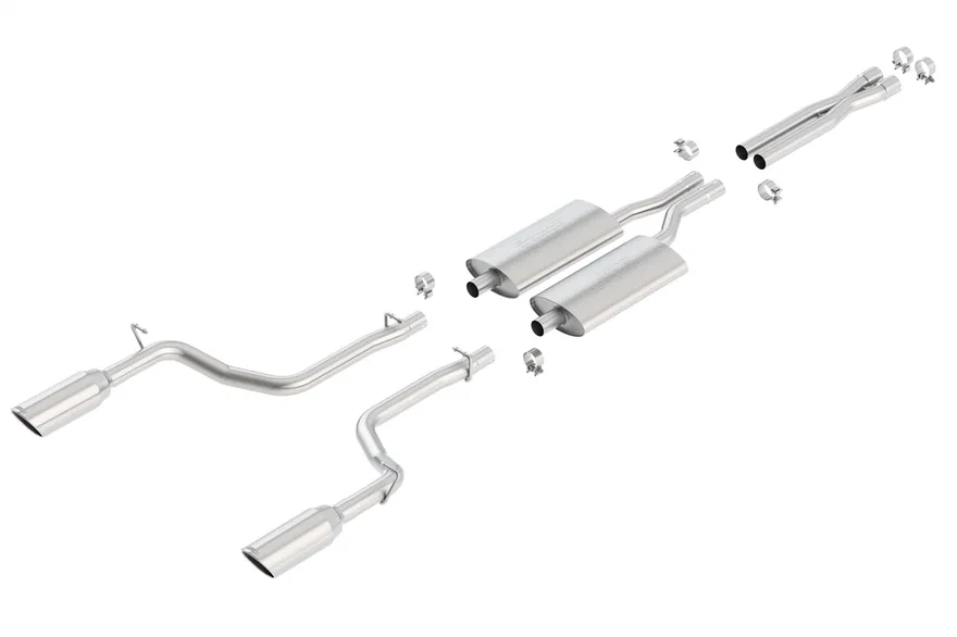 Cat-Back Exhaust System S-Type for 2005-2010 Chrysler 300C/ Dodge Magnum RT/ Charger RT
