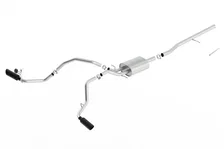 Cat-Back Exhaust System ATAK for 2014-2019 Chevrolet Silverado 1500/ GMC Sierra 1500 image 1