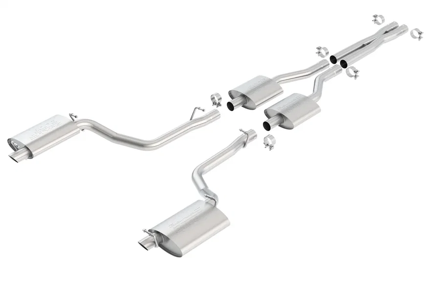 Cat-Back Exhaust System S-Type for 2011-2014 Chrysler 300C/ Dodge Charger R/T