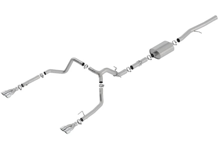 Cat-Back Exhaust System ATAK for 2019-2023 Chevrolet Silverado 1500/ GMC Sierra 1500 6.2L