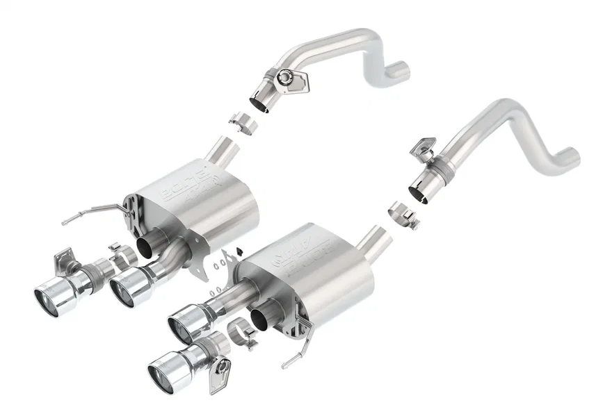 Axle-Back Exhaust System ATAK for 2014-2019 Chevrolet Corvette Stingray C7