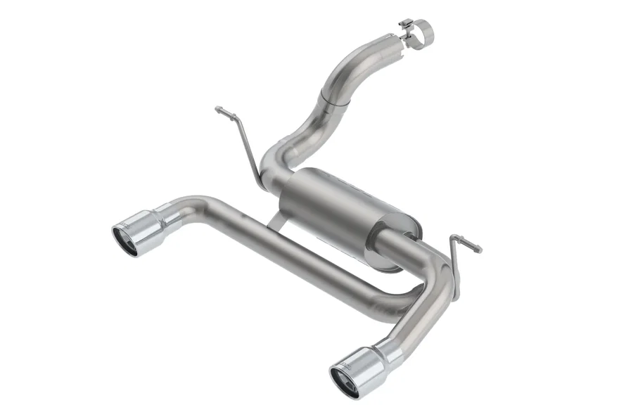 Axle-Back Exhaust System S-Type for 2018-2023 Jeep Wrangler JL/ JLU
