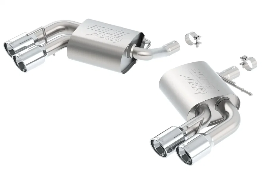 Axle-Back Exhaust System ATAK for 2016-2023 Chevrolet Camaro LT 3.6L V6