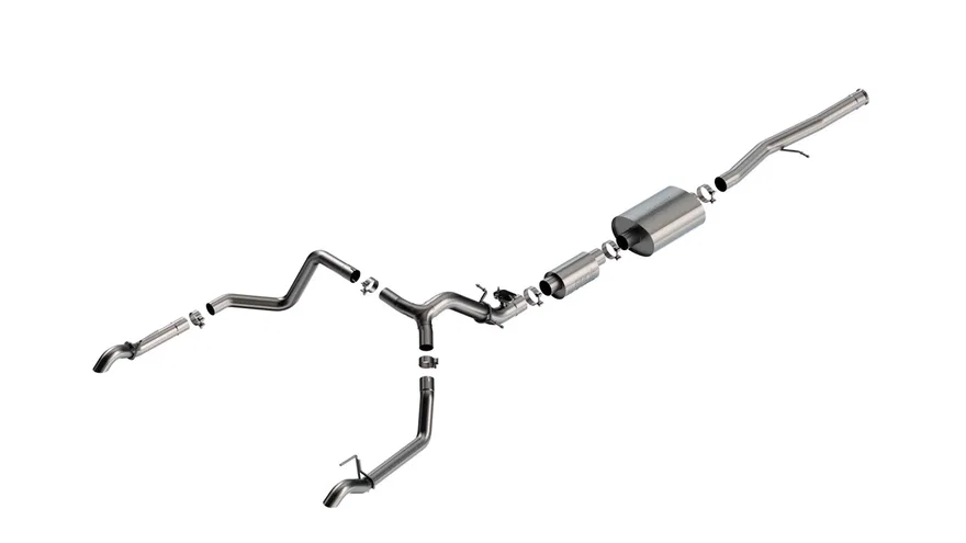 Cat-Back™ Exhaust System S-Type Part for 2024-2026 Chevrolet Silverado 1500 ZR2/ GMC Sierra 1500 AT4X
