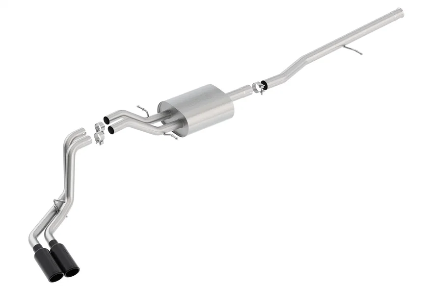 Cat-Back Exhaust System S-Type for 2014-2019 Chevrolet Silverado 1500/ GMC Sierra 1500