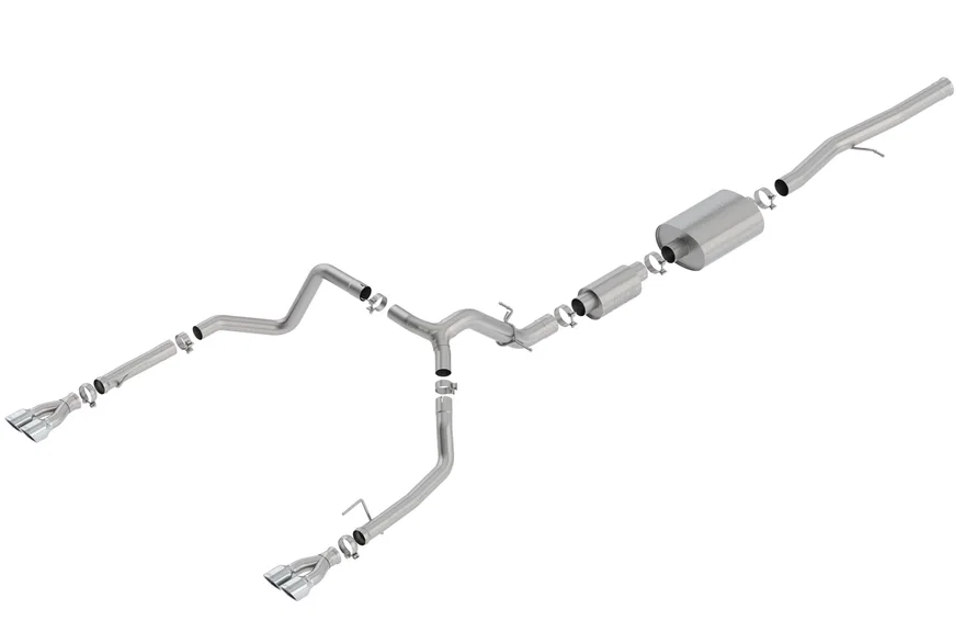 Cat-Back Exhaust System S-Type for 2019-2023 Chevrolet Silverado 1500/ GMC Sierra 1500 6.2L