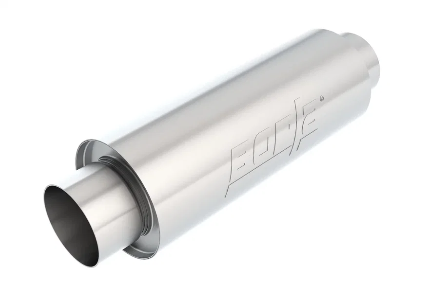 XR-1 Multi-Core Racing Muffler 4in Center Inlet/ 4in Center Outlet 6.25in Round x 16in Long Body