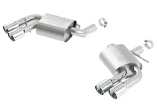 With Dual Tips Axle-Back Exhaust System ATAK for 2016-2023 Chevrolet Camaro SS image 1