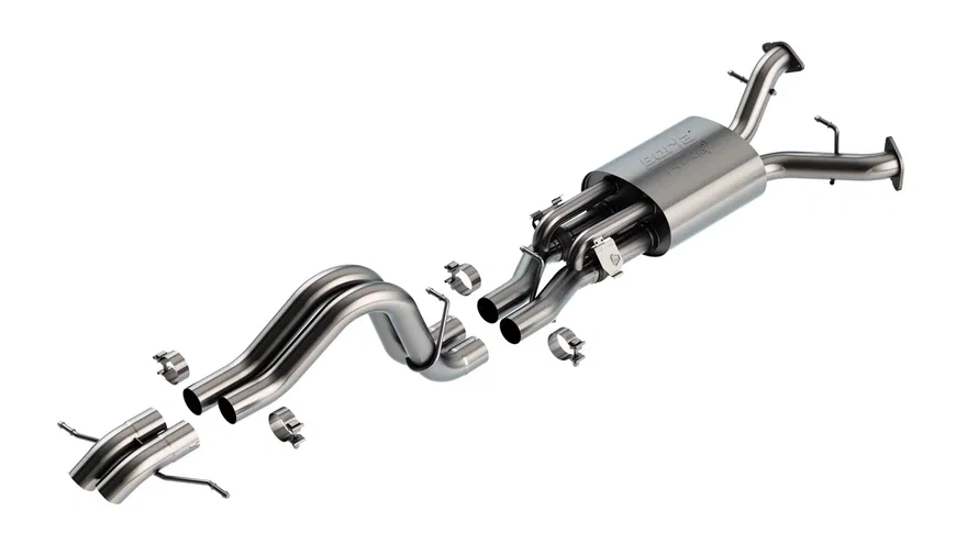 Cat-Back™ Exhaust System ATAK® "Climber/ Rock Crawler" Part for 2022-2026 Ford Bronco Raptor