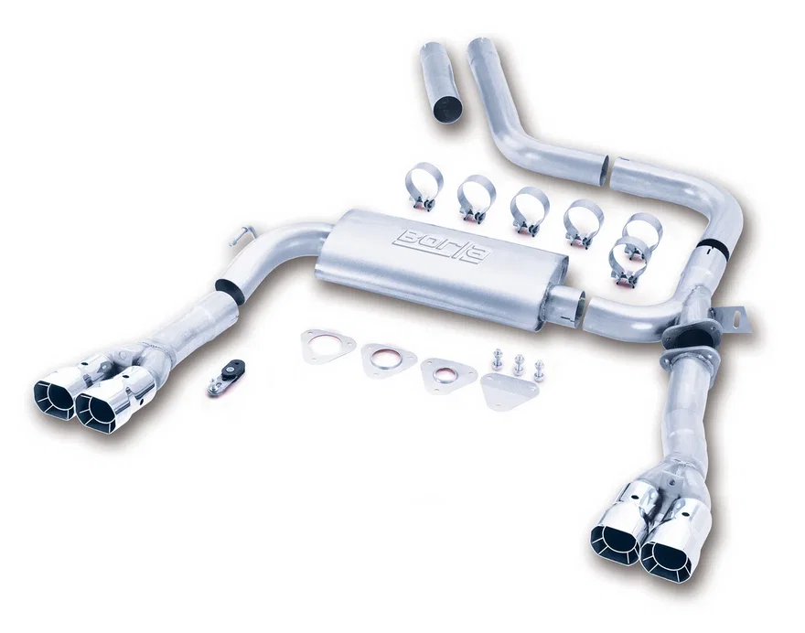Cat-Back™ Exhaust System S-Type Part for 1998-2002 Chevrolet Camaro SS/ Camaro Z/28/ Pontiac Trans-Am/ Firebird/ Formula Firebird