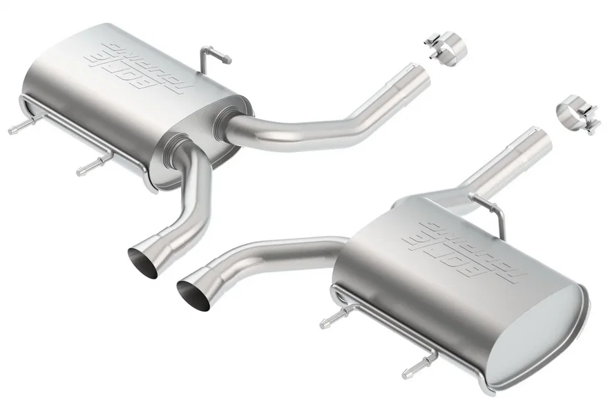 Axle-Back Exhaust System Touring for 2011-2014 Cadillac CTS Coupe V6