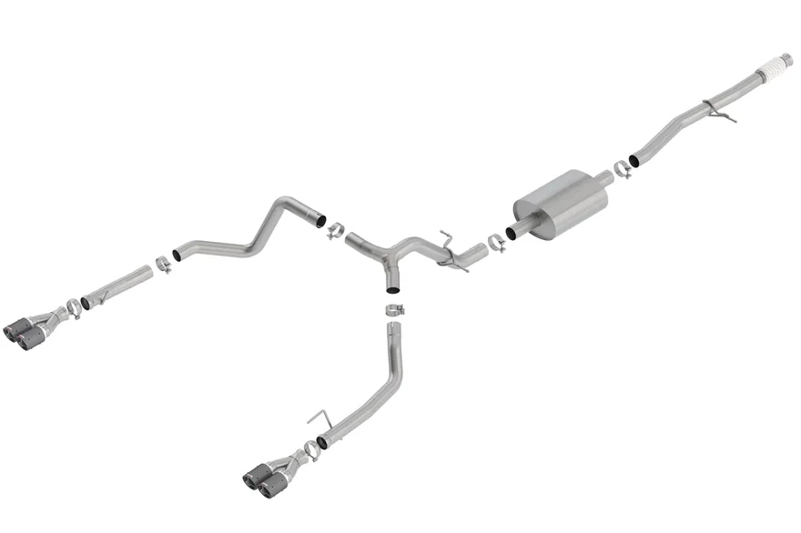 Cat-Back™ Exhaust System S-Type Part for 2019-2026 Chevrolet Silverado 1500/ GMC Sierra 1500