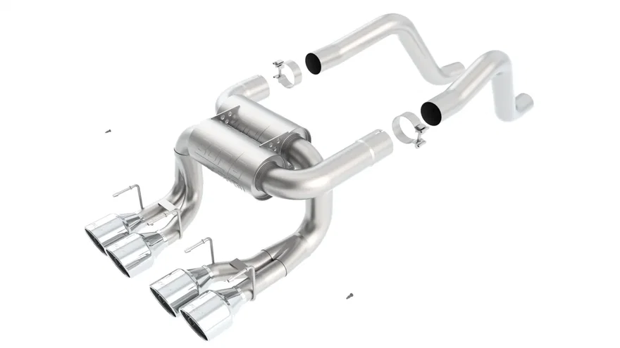 Axle-Back Exhaust System ATAK for 2006-2013 Chevrolet Corvette Z06/ Corvette ZR1 C6