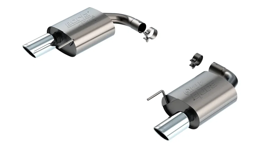 Axle-Back Exhaust System ATAK® Part for 2024-2026 Ford Mustang GT