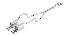 Cat-Back Exhaust System ATAK for 2009-2011 Chevrolet Corvette C6 image 1