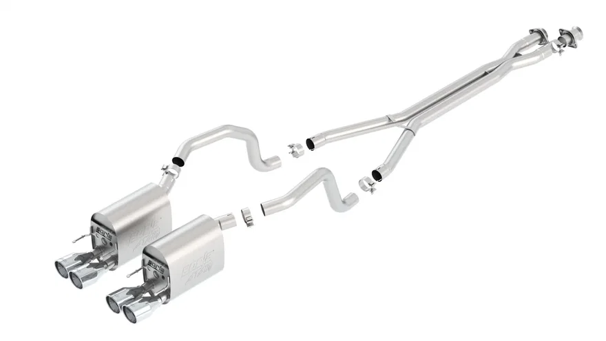 Cat-Back Exhaust System ATAK for 2009-2011 Chevrolet Corvette C6